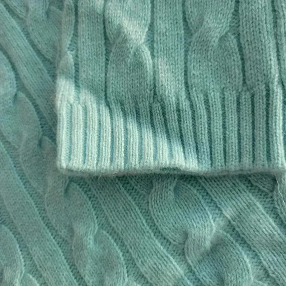 Womans Pale  Blue Turtleneck Pullover Sweater Long Sleeve Soft NWOT - Picture 4 of 8